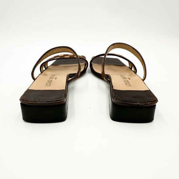 Louis Vuitton LV Damier Flats Checkered Sandals EU 38.5 US 8.5 - Picture 6 of 14